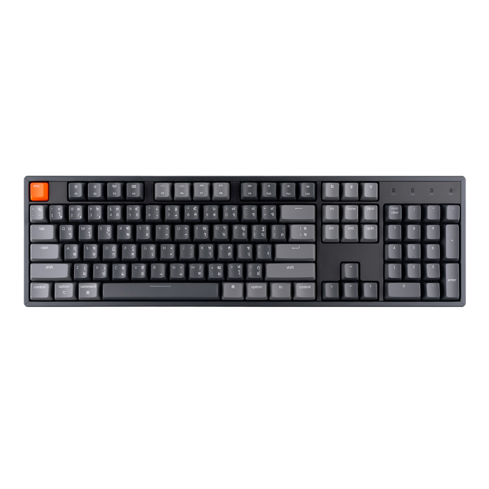 คีย์บอร์ดเกมมิ่ง Keychron K10 Wireless Mechanical Keyboard (Silent Switch)