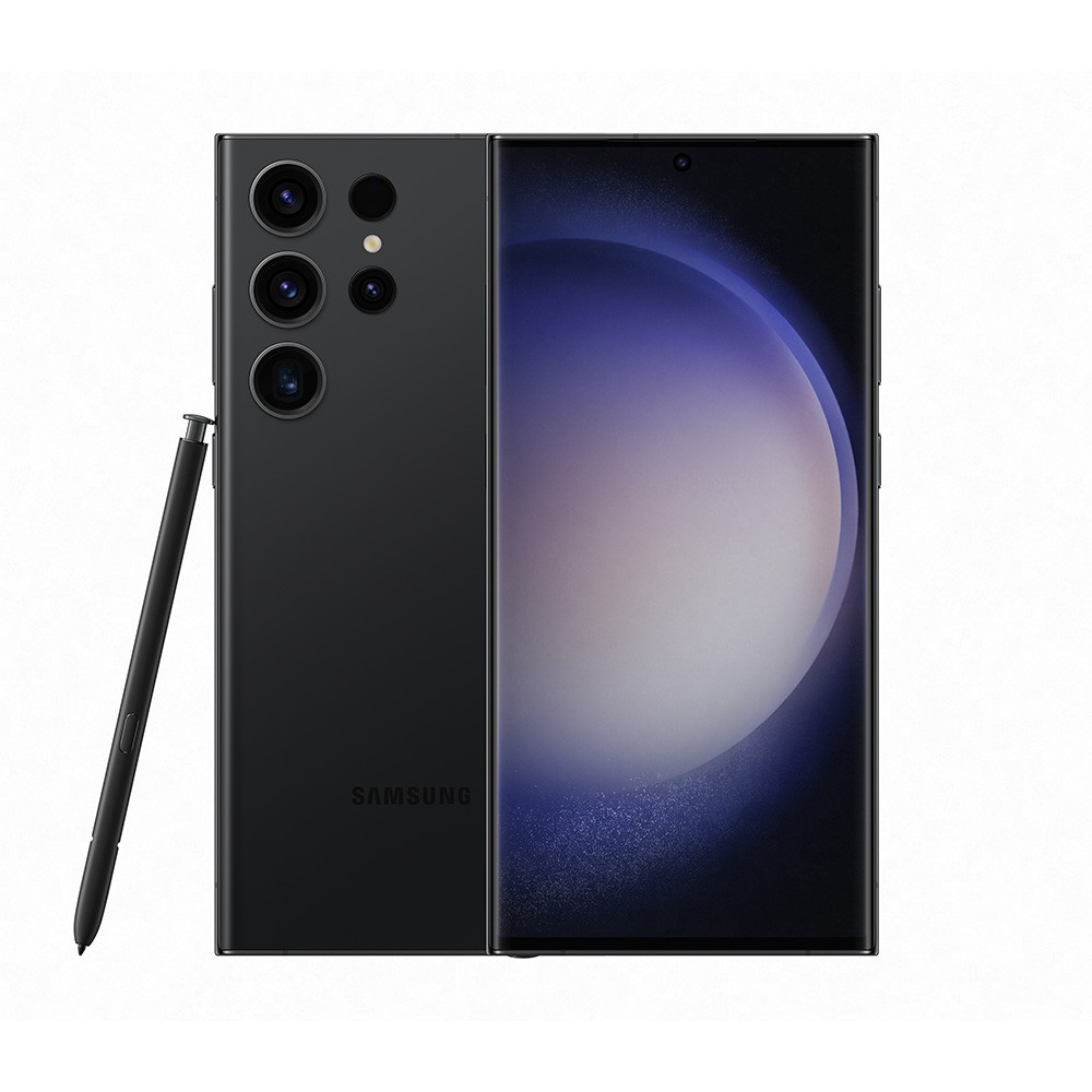 สมาร์ทโฟน Samsung Galaxy S23 Ultra (8+256) Phantom Black (5G)