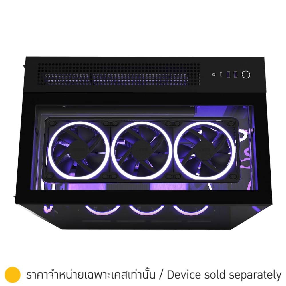 เคสคอมพิวเตอร์ NZXT Computer Case H9 ELITE BLACK : CM-H91EB-01