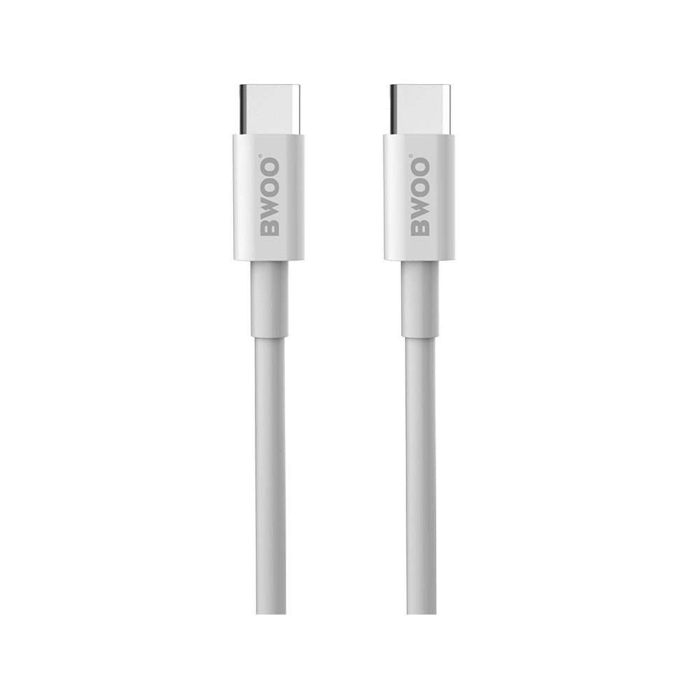 สายชาร์จ BWOO Type-C to Type-C PD 100W (BO-X199) White