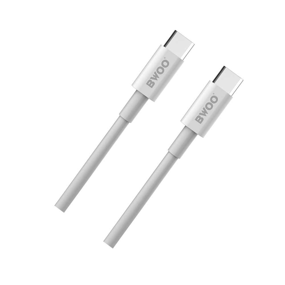 สายชาร์จ BWOO Type-C to Type-C PD 100W (BO-X199) White
