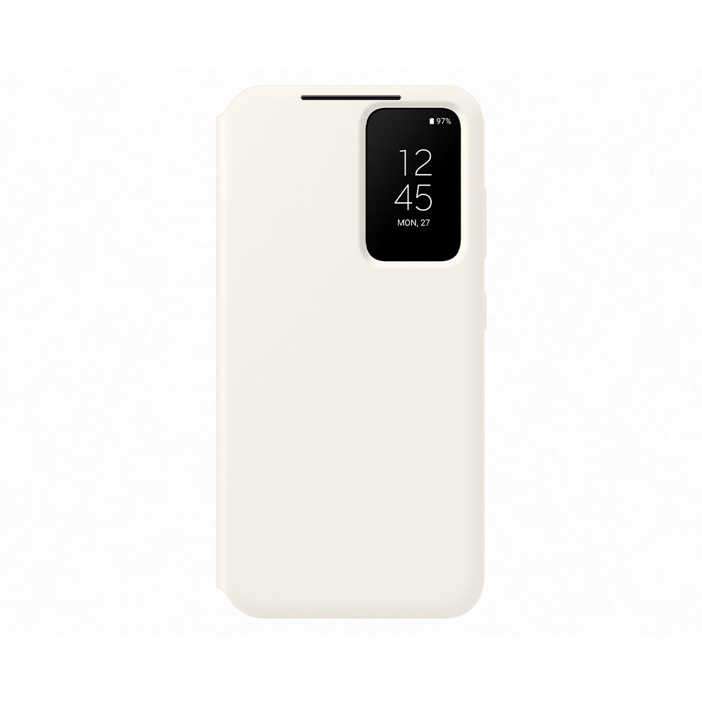 Samsung Smart View Wallet Cream Case for Galaxy S23