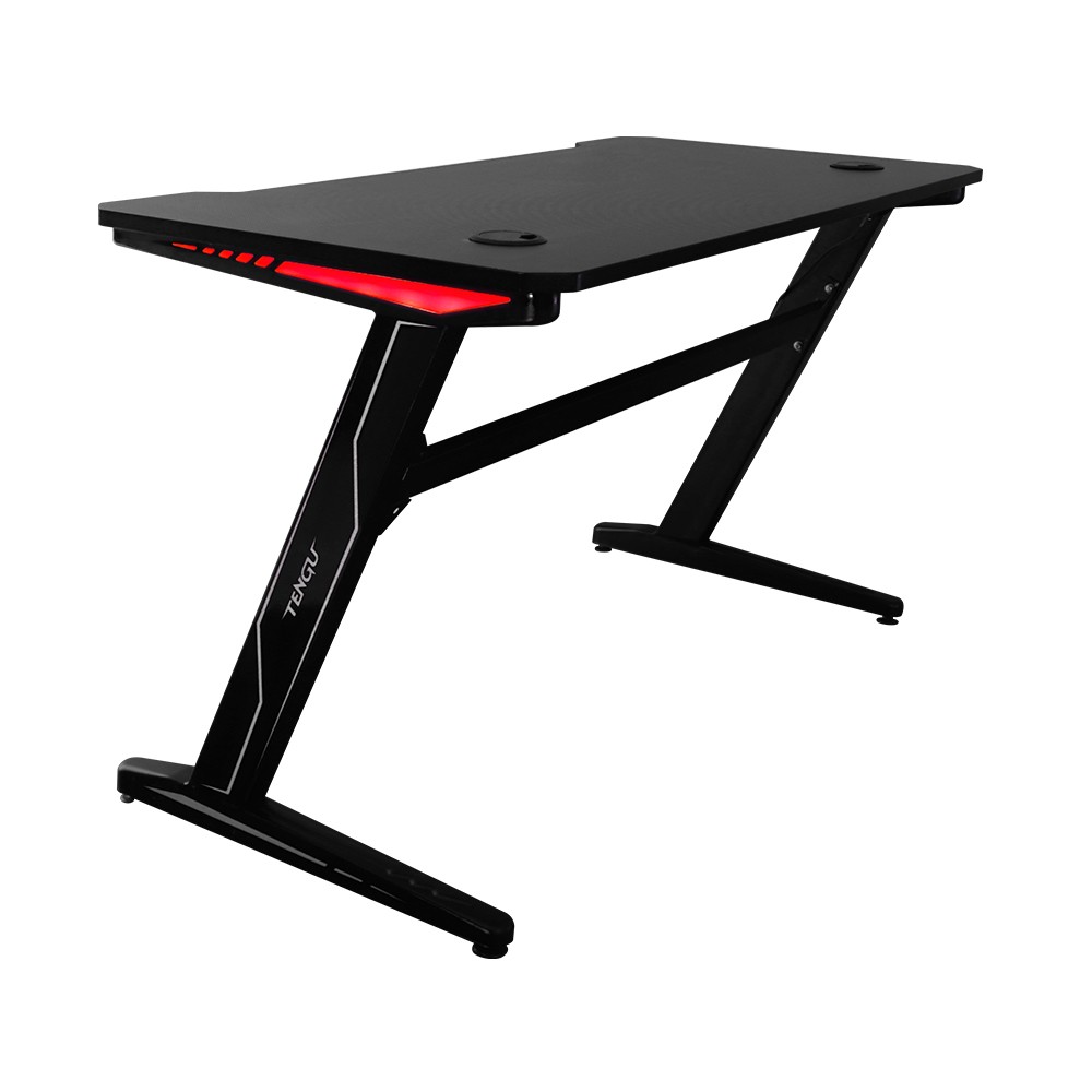โต๊ะเกมมิ่ง Tengu Gaming Desk Sasaki All Black