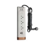 ปลั๊กไฟ DATA Plug 3 Way 1 Switch 2 USB 3M. (LVUC45 3M)