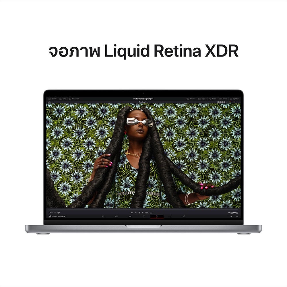 Apple MacBook Pro 14 : M2 Pro chip 12C CPU/19C GPU/16GB/1TB - Space Gray (2023) Eng-Keyboard