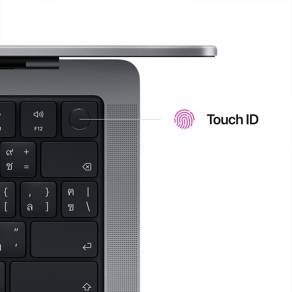 Apple MacBook Pro 14 : M2 Pro chip 12C CPU/19C GPU/16GB/1TB - Space Gray (2023) Eng-Keyboard