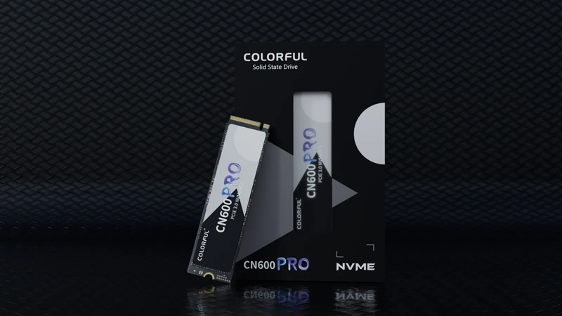 การ์ดเอสเอสดี Colorful SSD CN600 PRO 1TB M.2 PCle/NVMe R3300MB/s ...