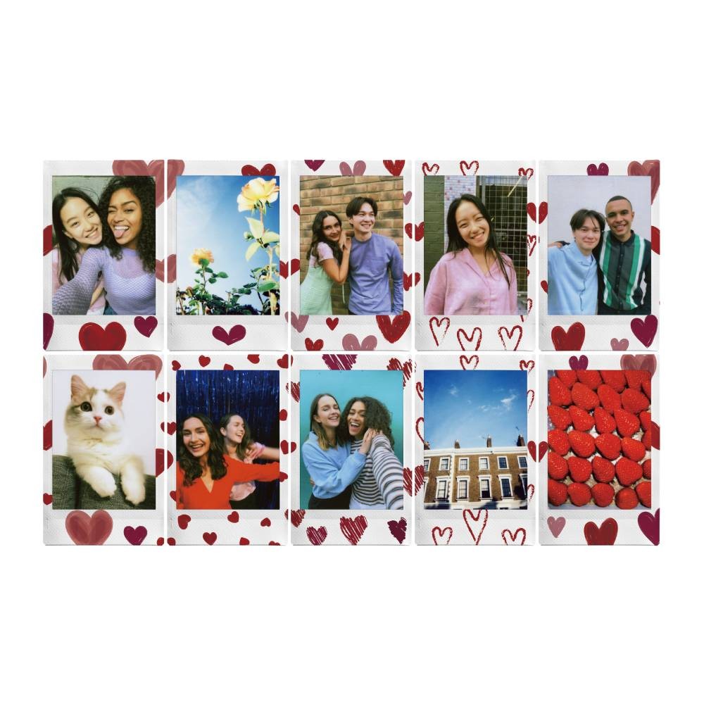 ฟิล์ม Fujifilm Instax Mini Film Heart Sktch