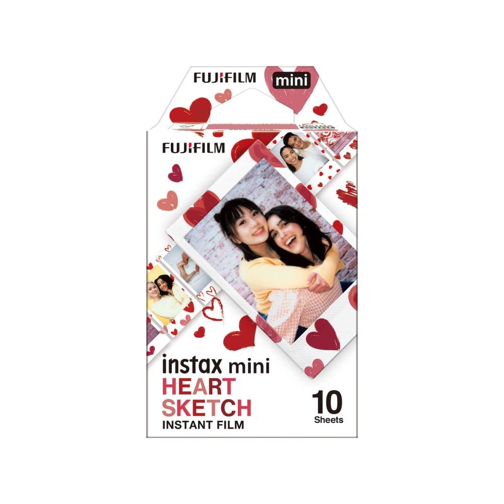 ฟิล์ม Fujifilm Instax Mini Film Heart Sktch