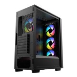 เคสคอมพิวเตอร์ Xigmatek Computer Case Lux G Black