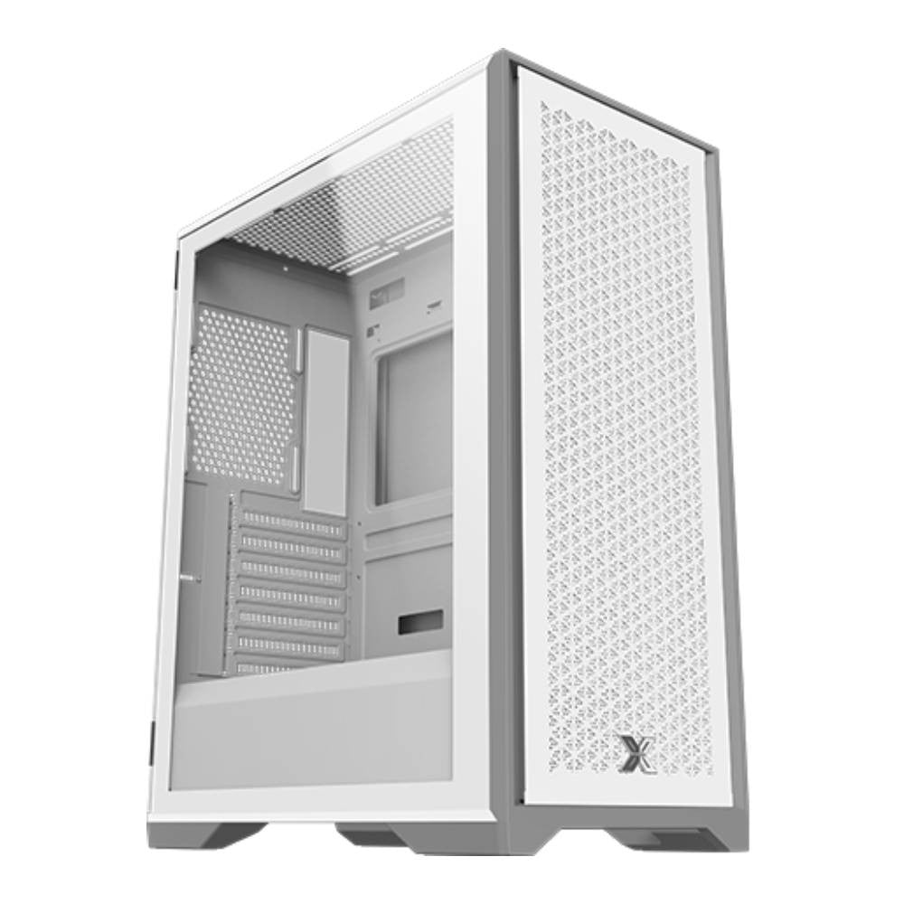 เคสคอมพิวเตอร์ Xigmatek Computer Case Lux S Arctic White