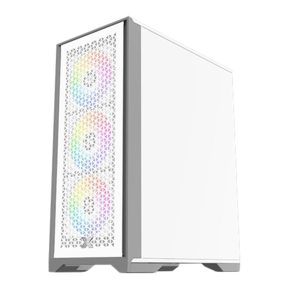 เคสคอมพิวเตอร์ Xigmatek Computer Case Lux S Arctic White