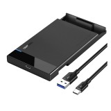 กล่องใส่ฮาร์ดดิสก์ UGREEN USB 3.0 to HDD Enclosure 2.5 inch (30848) Black