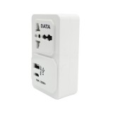 ปลั๊กแปลงไฟ DATA Adapter 1 Way 2 USB (ALUC36)