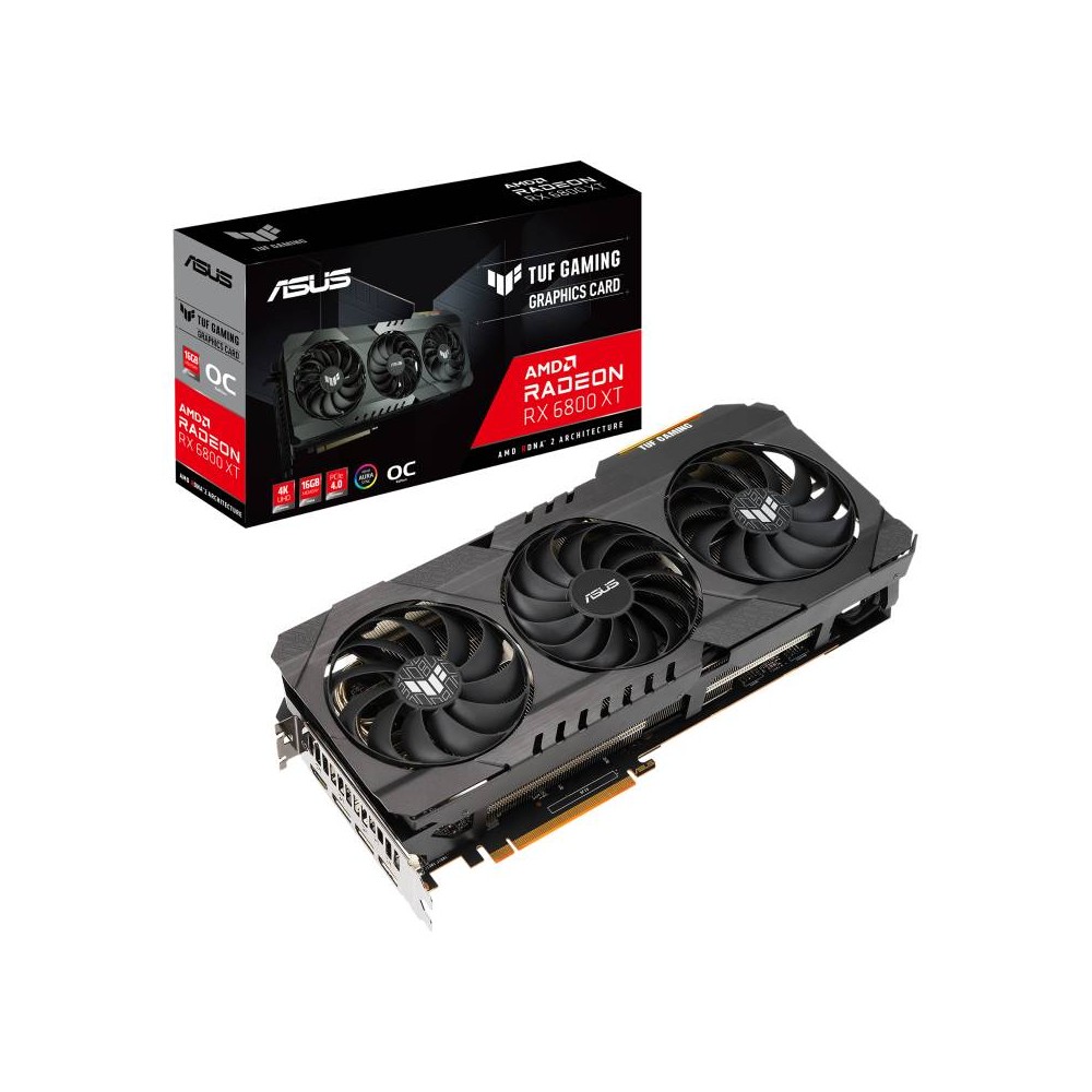 กราฟฟิคการ์ด ASUS VGA TUF-RX6800XT-O16G-GAMING 16GB GDDR6 256-bit