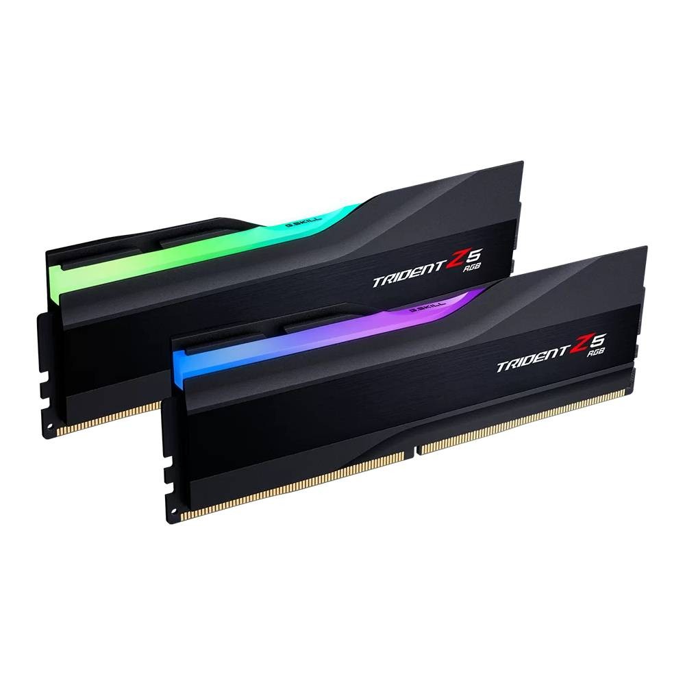 แรมพีซี G.Skill Ram PC DDR5 32GB/6000MHz.CL30 (16GBx2) Trident Z5 RGB Black