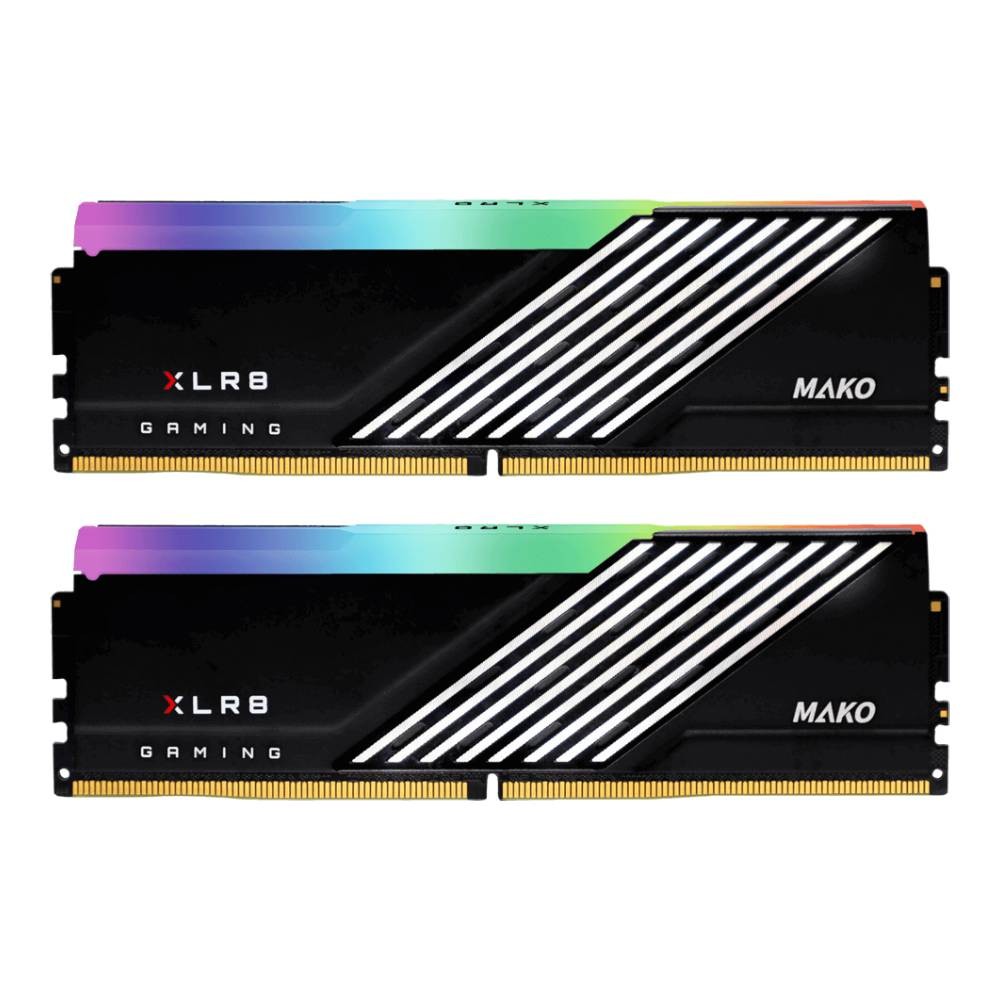 แรมพีซี PNY Ram PC DDR5 32GB/6000MHz.CL40 (16GBx2) XLR8 Gaming Mako RGB