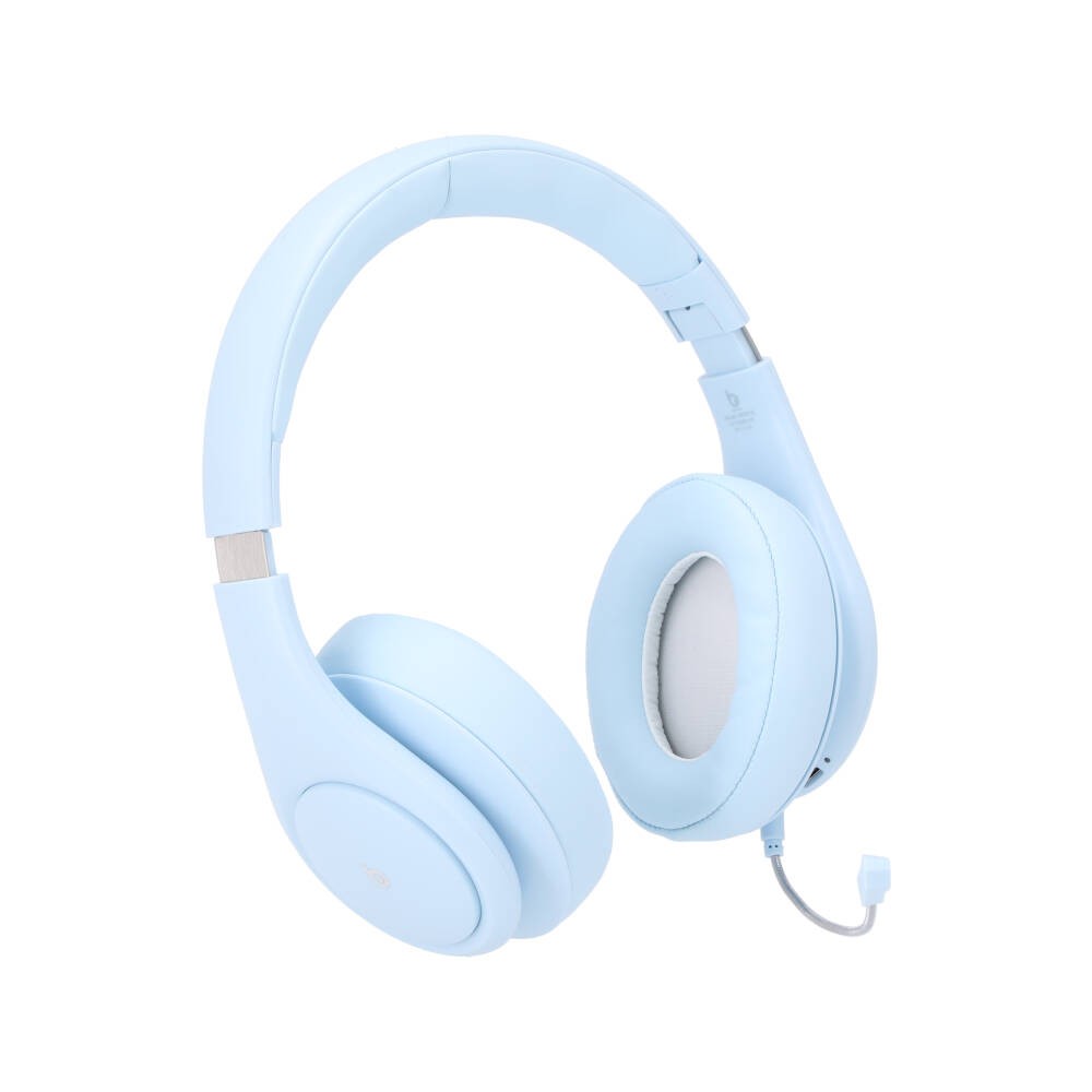 หูฟังไร้สาย Blue Box Headphone with Mic. Wireless BB002 Light Blue