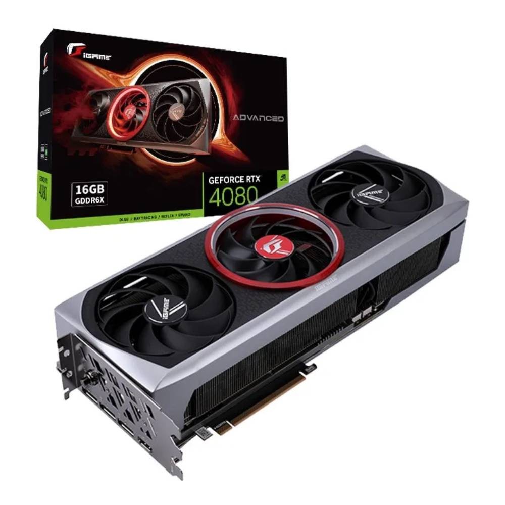 การ์ดจอ COLORFUL VGA iGame RTX 4080 Advanced OC-V 16GB GDDR6X 256-bit