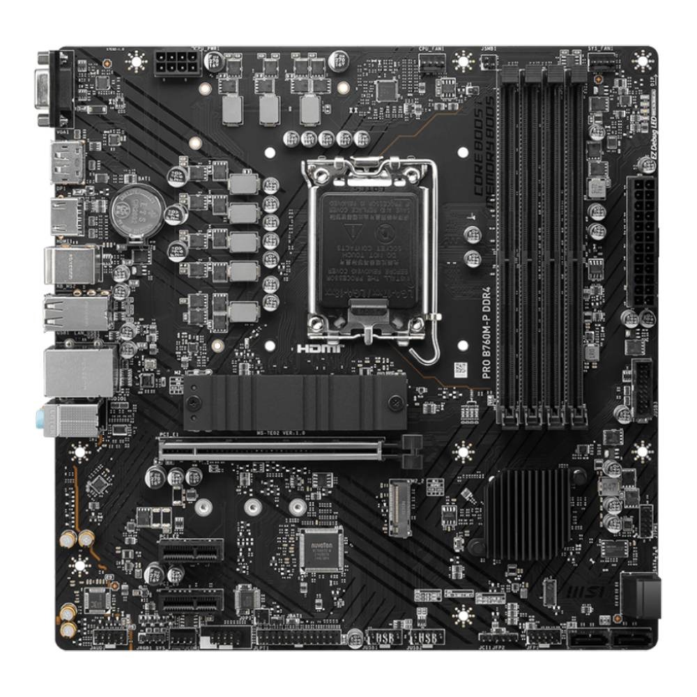 เมนบอร์ด MSI PRO B760M-P DDR4 LGA-1700