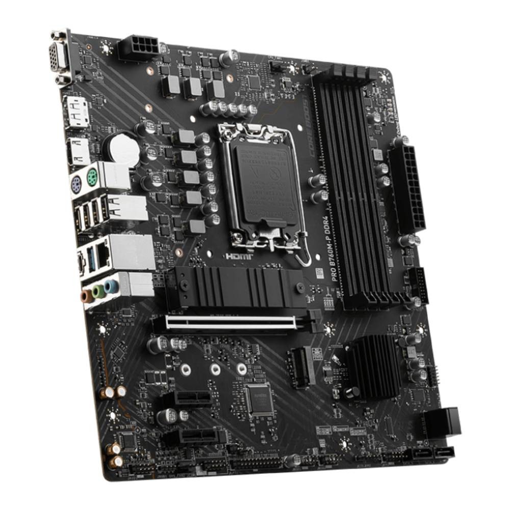 เมนบอร์ด MSI PRO B760M-P DDR4 LGA-1700