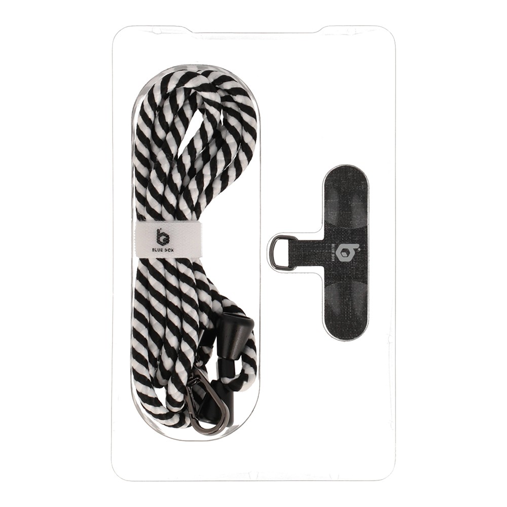 สายคล้องมือถือ Blue Box Rope Phone Strap Crossbody with card