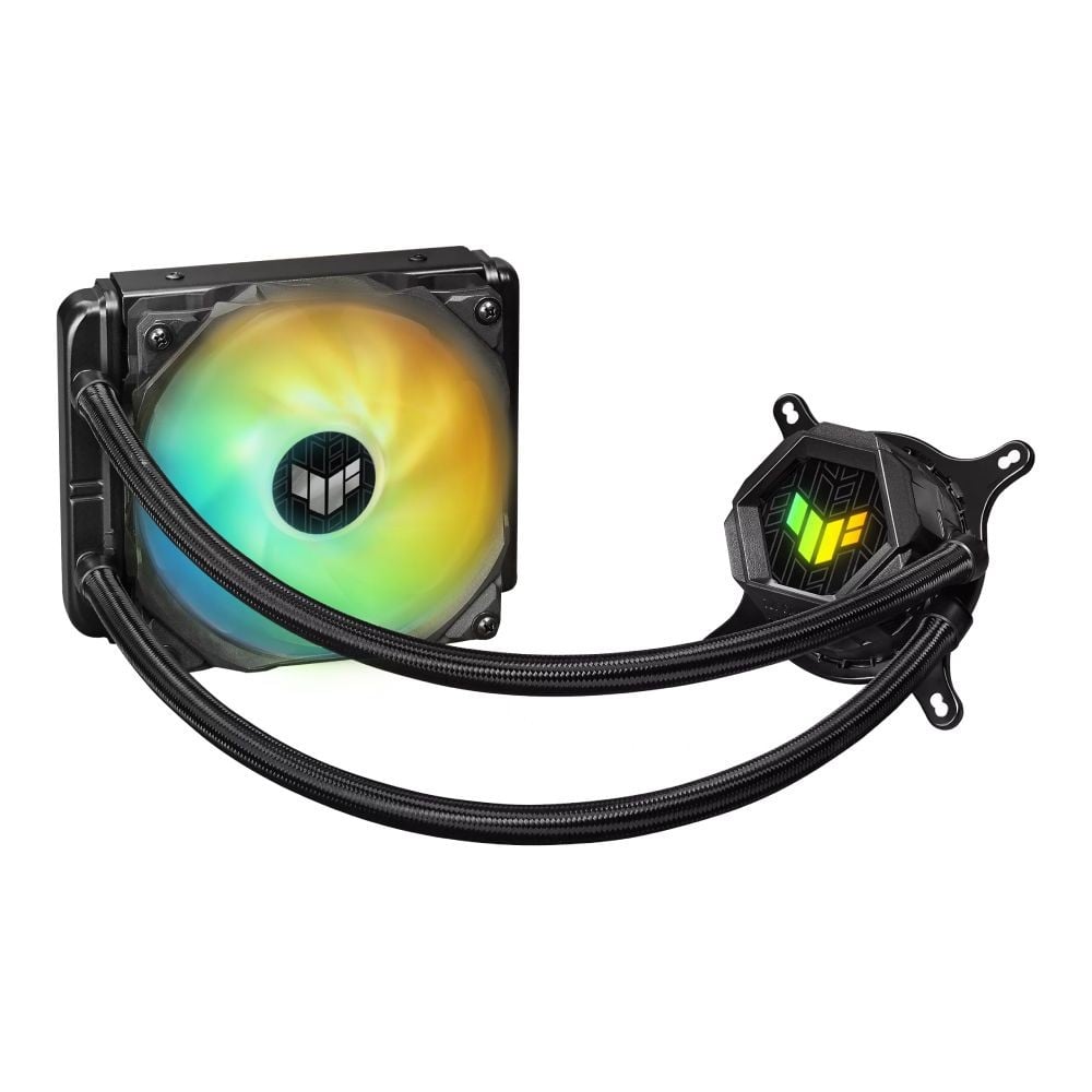 ชดระบายความรอนซพย Asus CPU Liquid Cooler TUF Gaming LC 120 ARGB Black