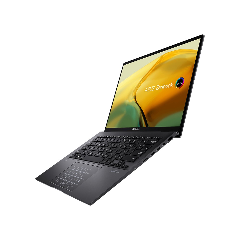 โน๊ตบุ๊ค Asus Zenbook 14 OLED UM3402YA-KM760WS Black