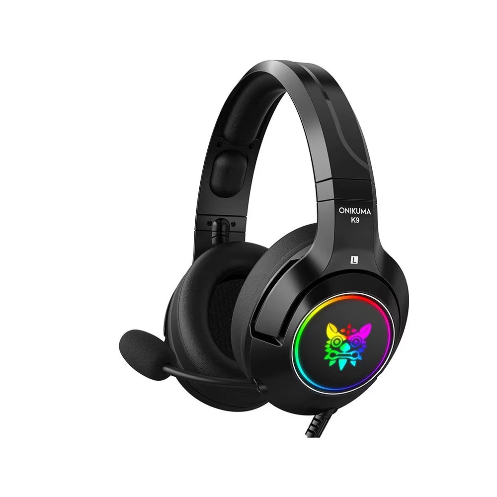 Onikuma Gaming Headset K9 Rotational Black