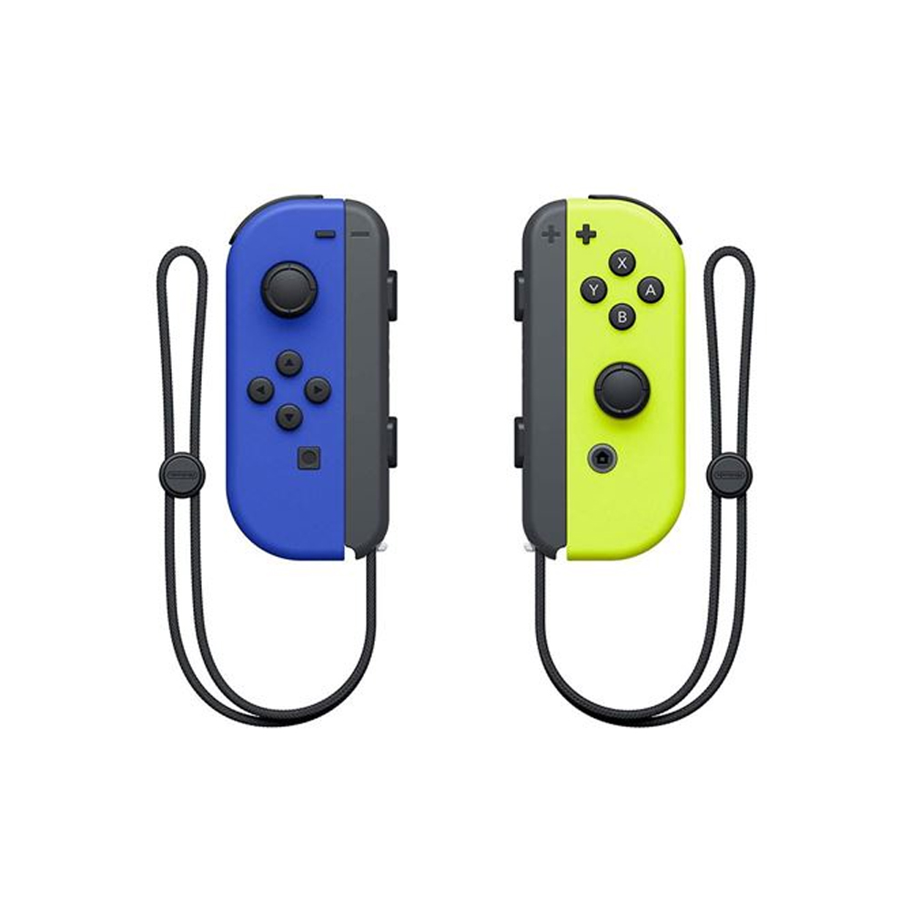 จอยเล่นเกม Nintendo Switch JoyCon controllers Blue/Neon Yellow