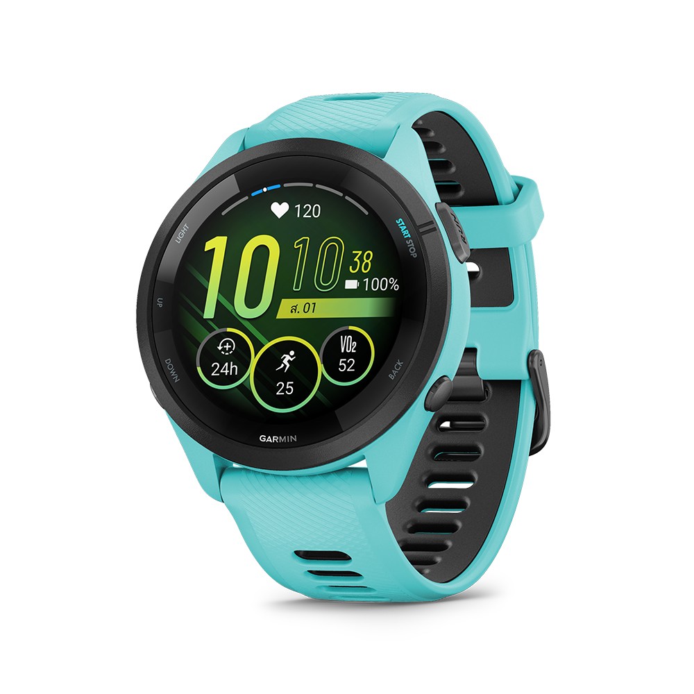 สมาร์ทวอทช์ Garmin Forerunner 265 Music Aqua AMOLED