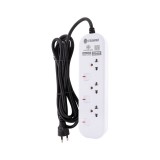 รางปลั๊กไฟ Toshino TIS Plug 3 Way 3 Switch 1.5M. (JT3-1.5M) White