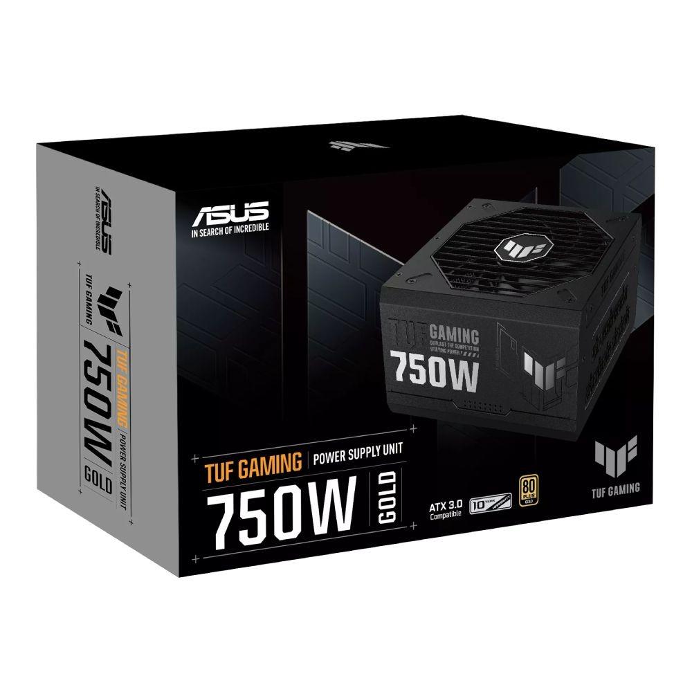 พาวเวอร์ซัพพลาย ASUS TUF Gaming 750W Gold 10Years