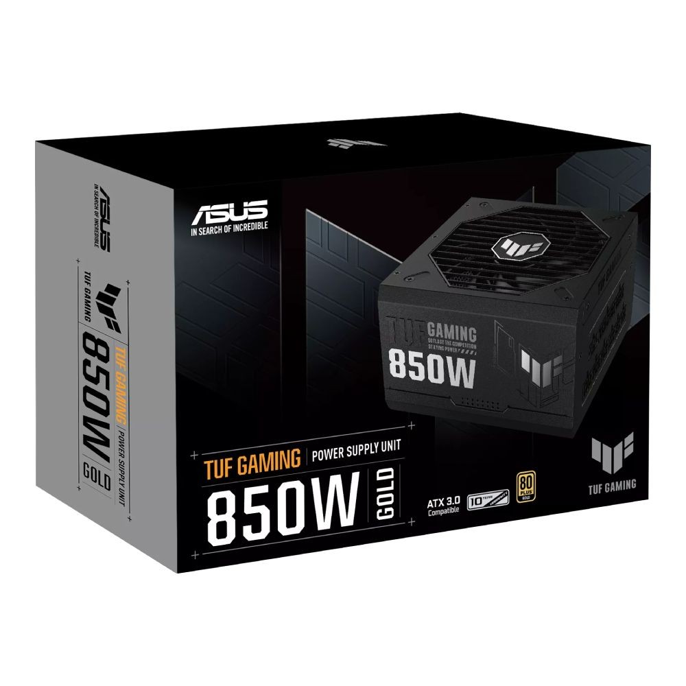เพาเวอร์ซัพพลาย Asus Power Supply TUFGaming850G 850Watt 80+ Gold 10