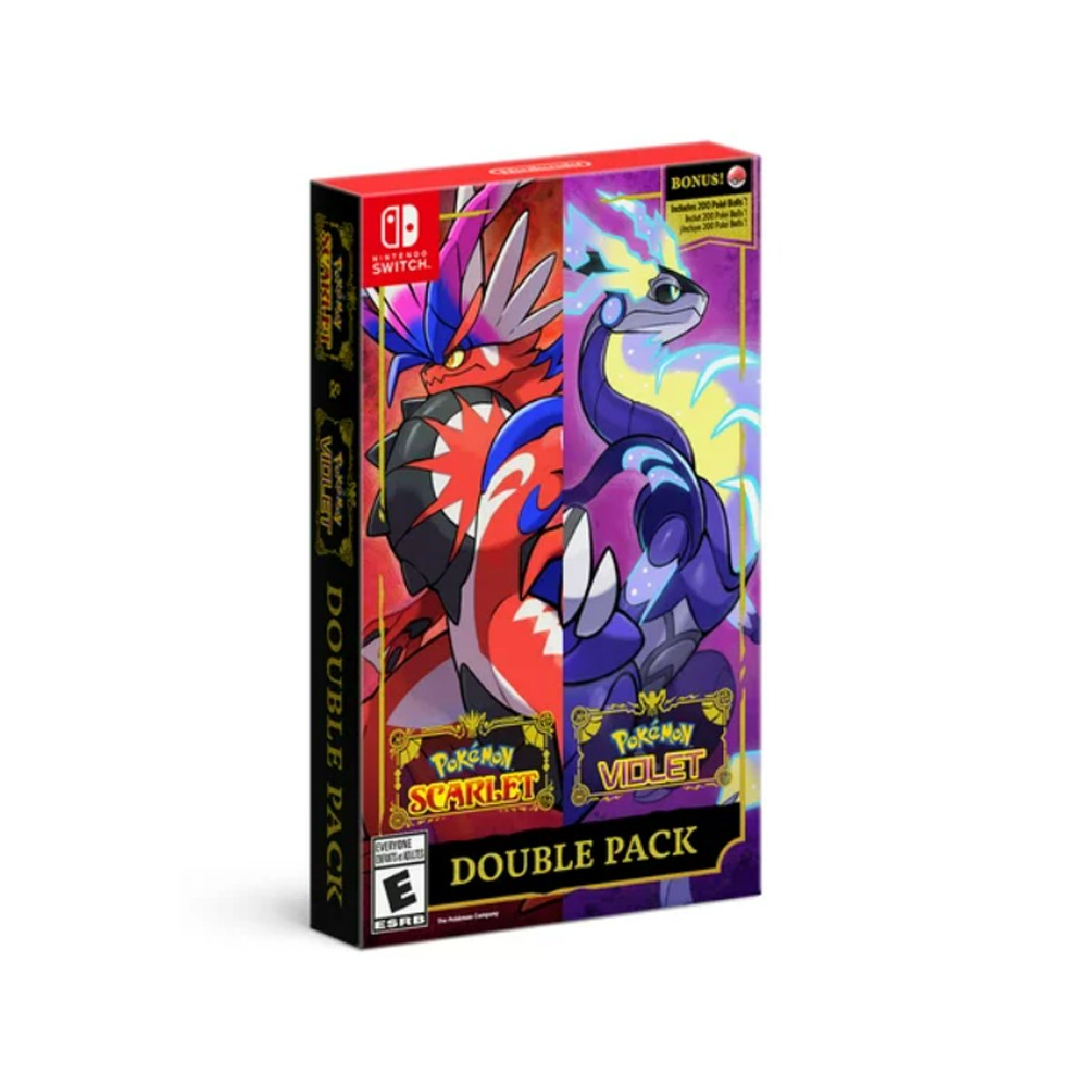 แผ่นเกม Switch-G Pokemon Scarlet and Violet Double Pack