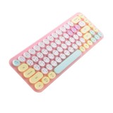 คีย์บอร์ดไร้สาย MOFii Bluetooth Brownie Pink Lemon