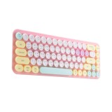คีย์บอร์ดไร้สาย MOFii Bluetooth Brownie Pink Lemon