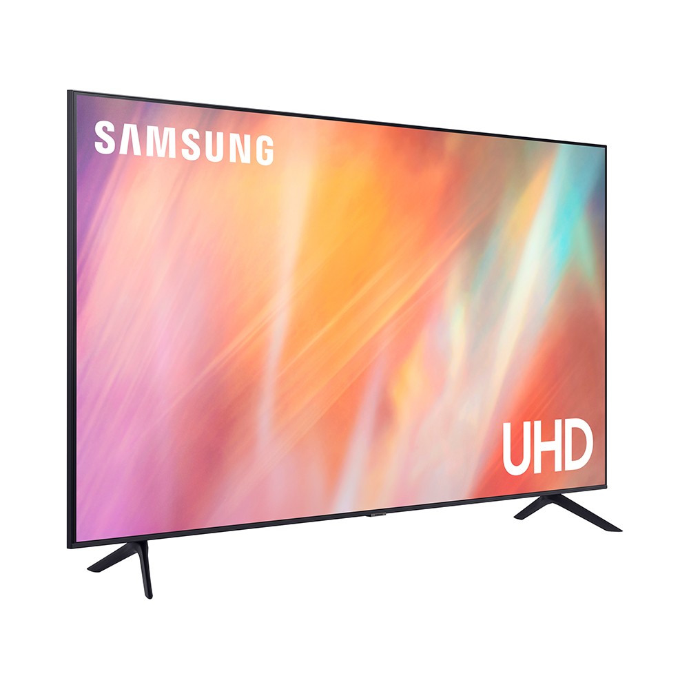 สมาร์ททีวี SAMSUNG UHD TV 50 inch SMART (UA50AU7700KXXT) Black