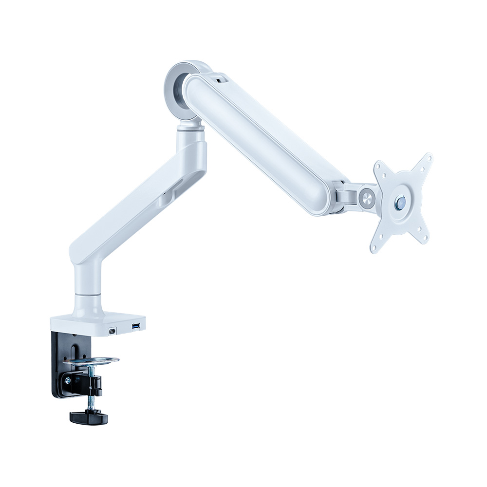 แขนจับจอมอนิเตอร์ Liv O-Ring Single Monitor Arm White รูปลักษณ์ที่โดด ...