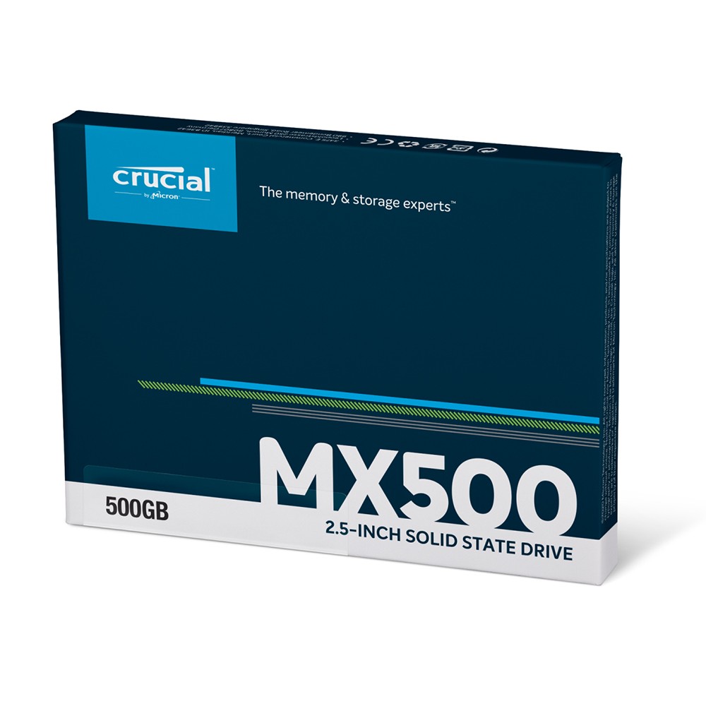 เอสเอสดี Crucial SSD MX500 500GB SATA III R560MB/s W510MB/s - 5 Year