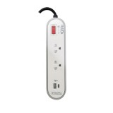 ปลั๊กไฟ DATA 2 Way 1 Switch 2 USB 3M. (APUC3146 3M)