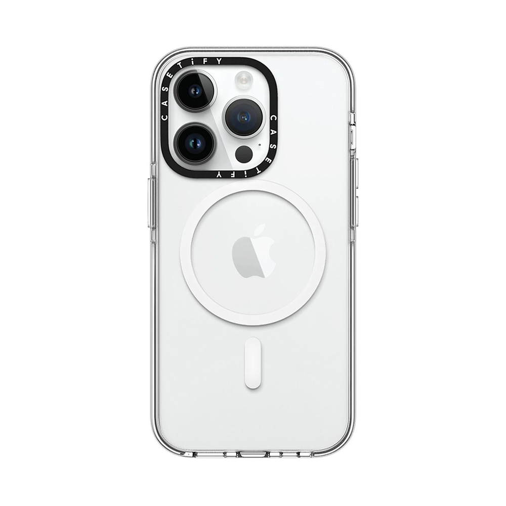 Casetify เคส iPhone 14Pro Clear Case with Magsafe Clear กันกระเเทกดีเยี่ยม