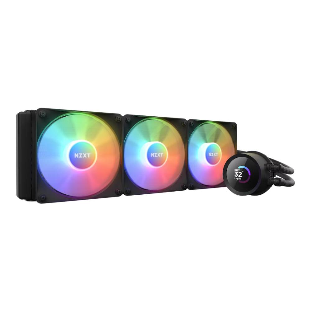 ชุดระบายความร้อนซีพียู NZXT KRAKEN 360 RGB BLACK : RL-KR360-B1