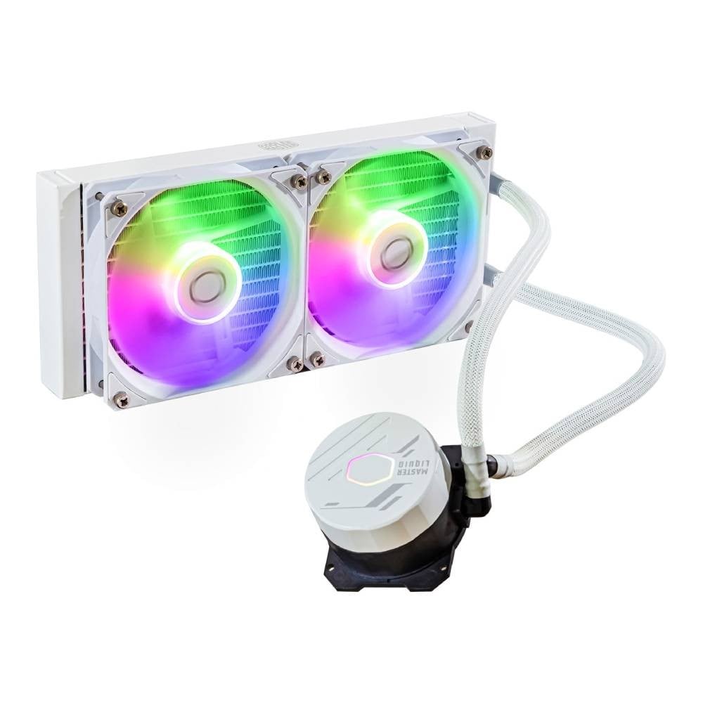 MasterLiquid ML240L V2 ARGB White Edition Cooler Master, 51% OFF