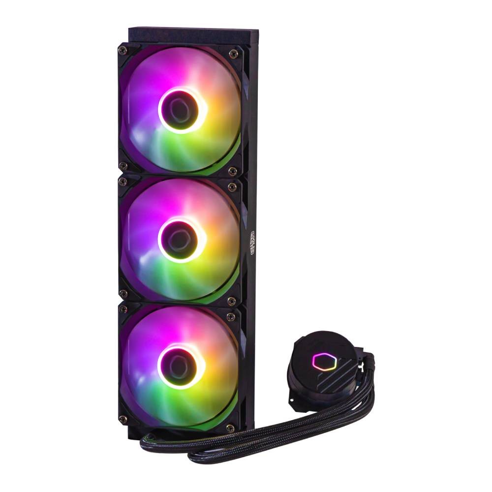 ชุดระบายความร้อนซีพียู Cooler Master CPU Cooler MasterLiquid 360L Core ARGB Black