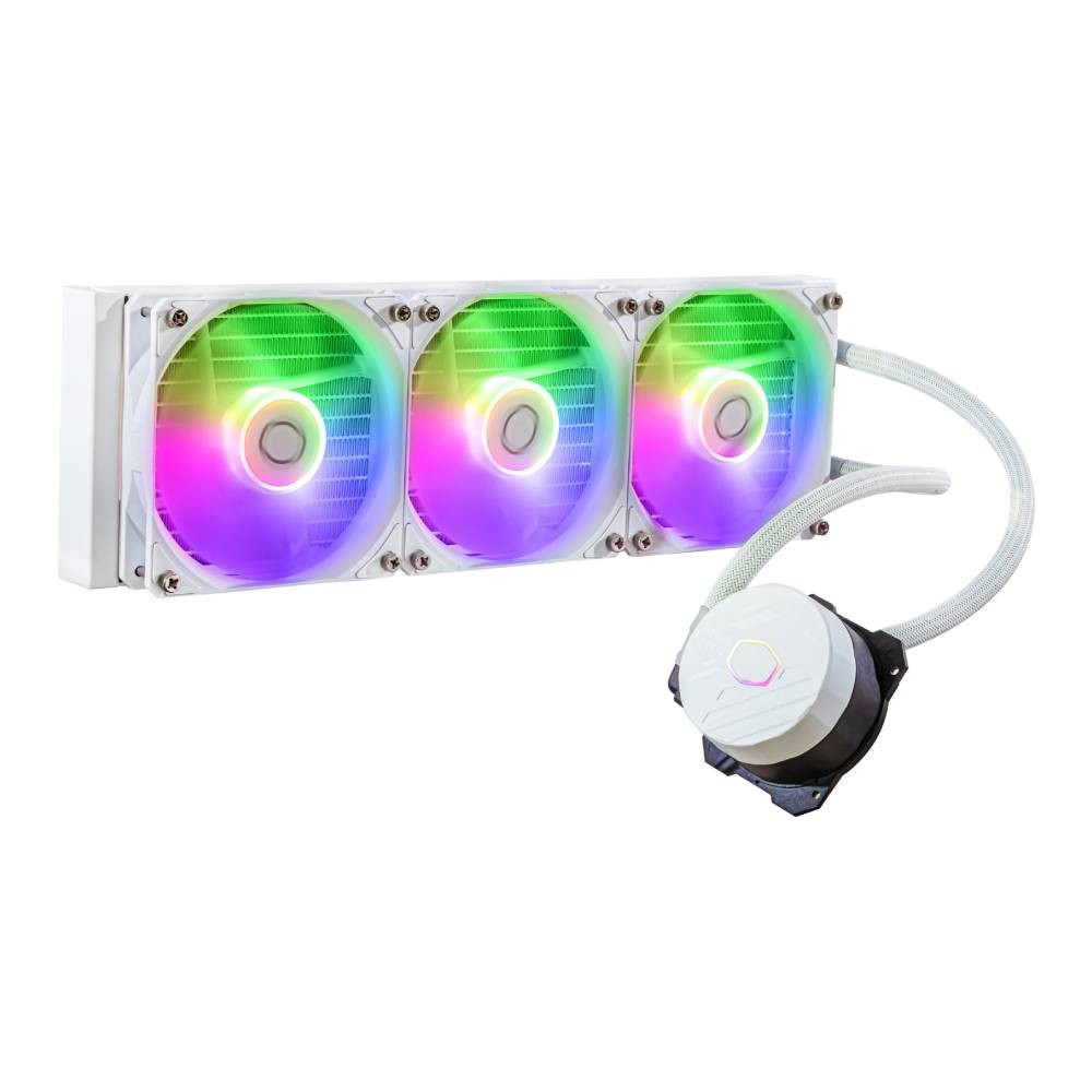 ชุดระบายความร้อนซีพียู Cooler Master CPU Cooler MasterLiquid 360L Core ARGB White