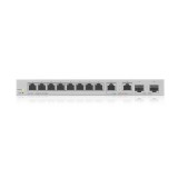 สวิตช์ฮับ Zyxel Network XGS1210-12 12-Port Multi-Gigabit Switch 2-Port 2.5G and 2-Port 10G SFP+