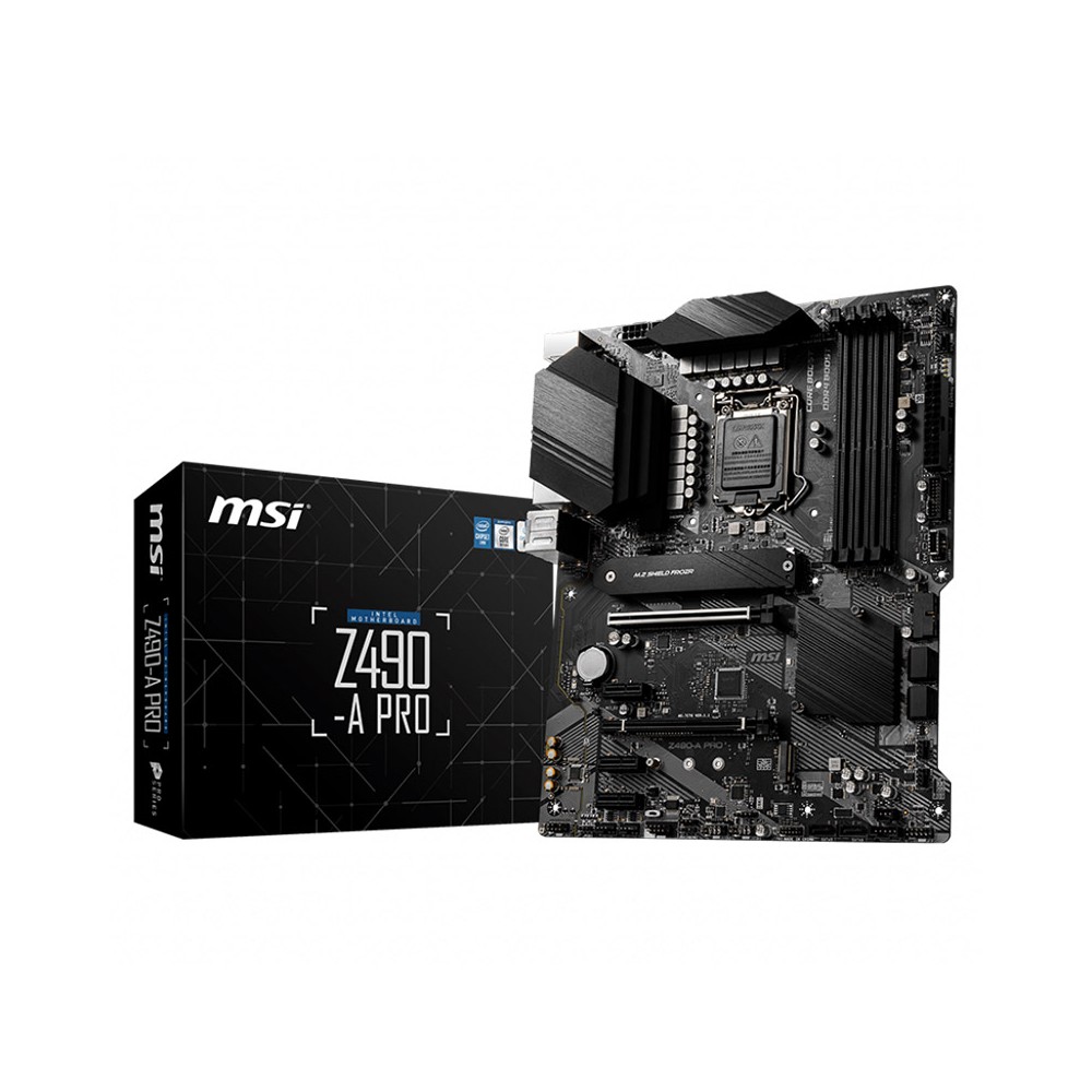 Материнская плата msi z490 a pro подключение передней панели