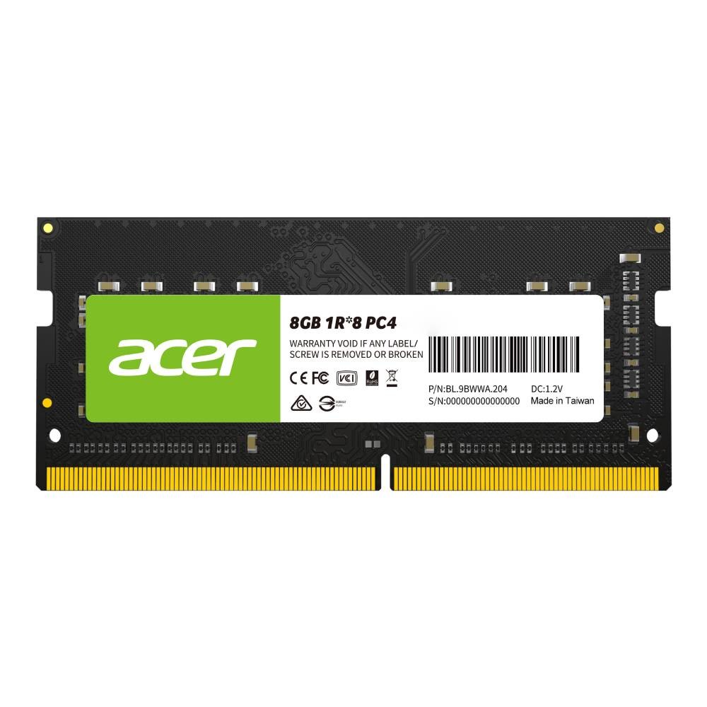 แรมโน้ตบุ๊ค ACER Ram Notebook 8GB/3200MHz.CL22 (8GBx1) SD100-8GB-3200 ...