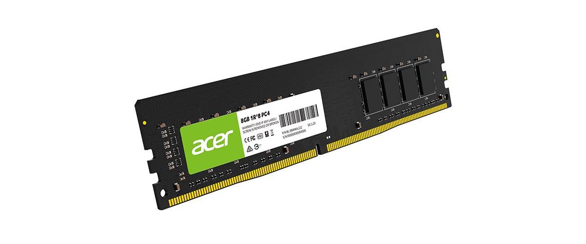 แรมพีซี Acer Ram PC DDR4 8GB/3200MHz.CL22 UD100-8GB-3200-1R8(BL9BWWA222)